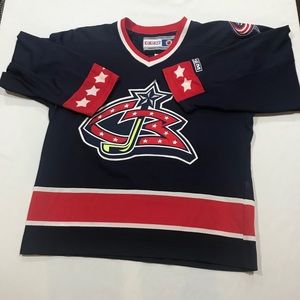 Columbus Blue Jackets old school jersey